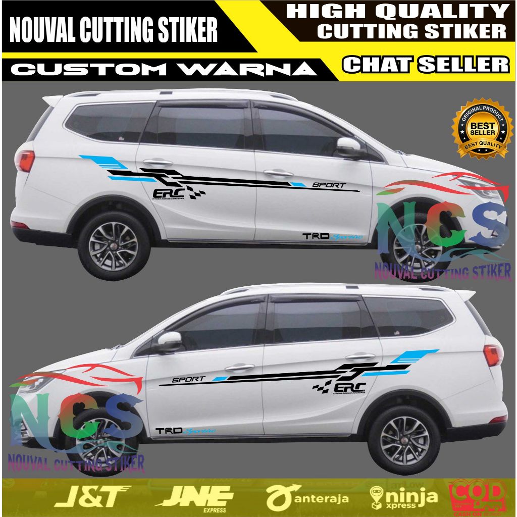 Stiker Lis Body Mobil Terbaru Cutting Stiker Variasi Body Samping Mobil Cortez