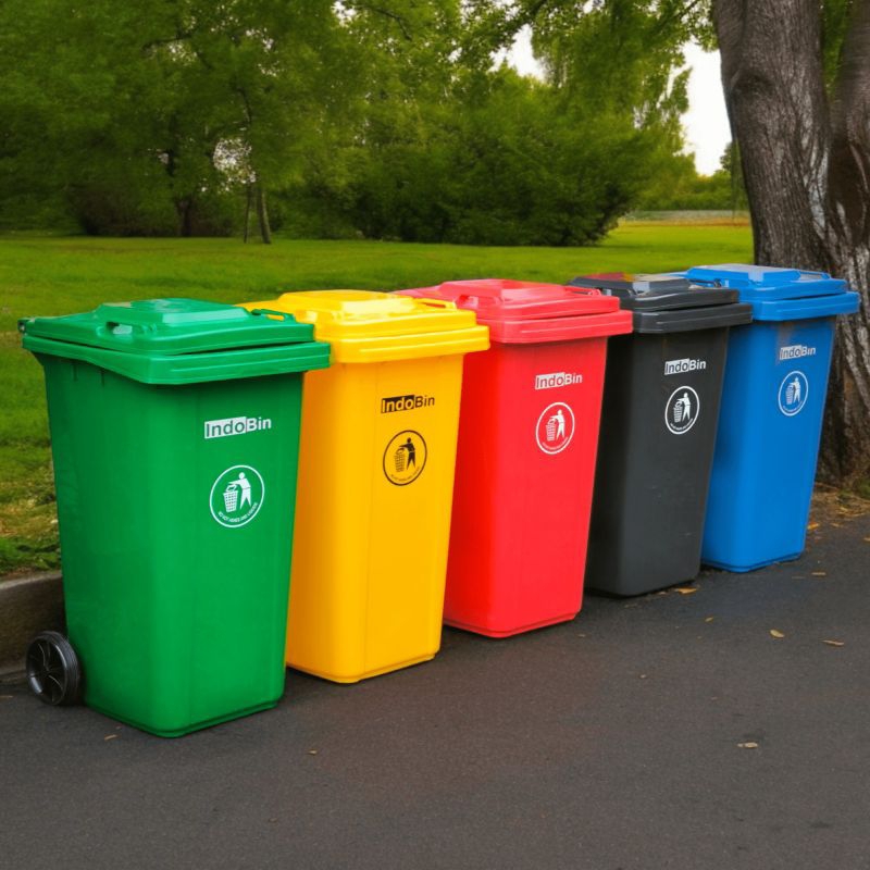 TEMMPAT SAMPAH BESAR/ TONG SAMPAH BESAR UK 240 LITER