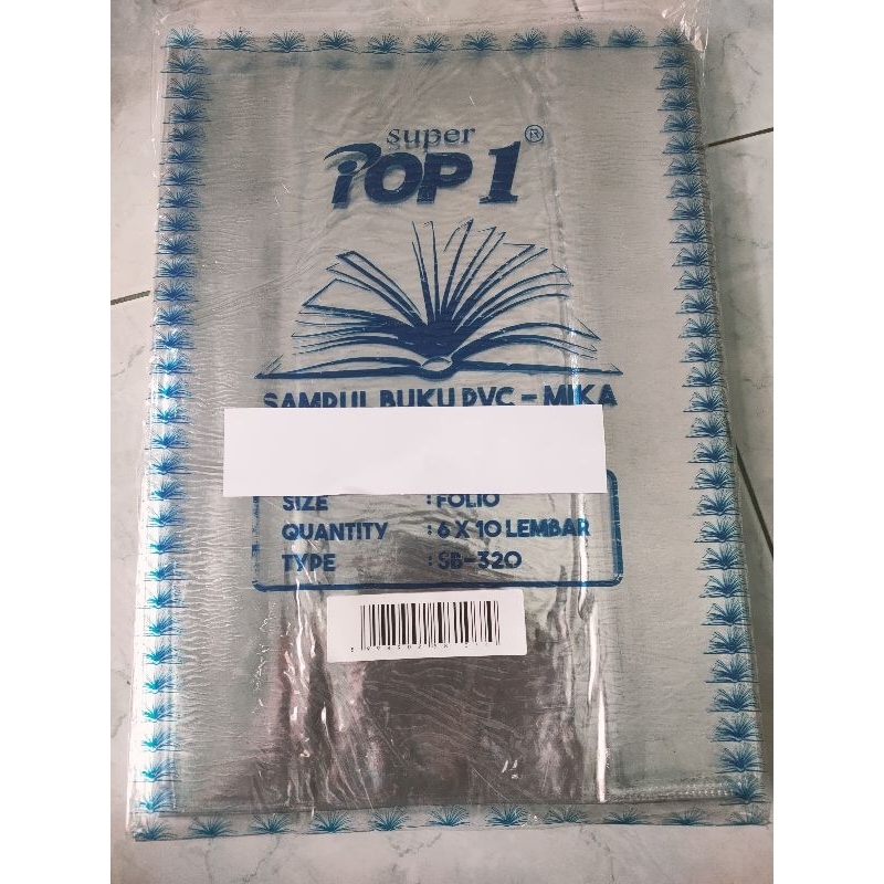 

SAMPUL BUKU merk SUPER POP1 uk Folio