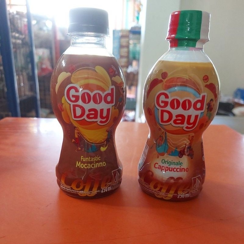 

Good Day Kopi Botol Mocacinno dan Cappuccino 250ml