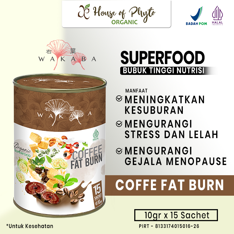 

Phyto Organic Superfood Coffee Fat Burn Kontrol Nafsu Makan dan Penurun Berat Badan - 150g