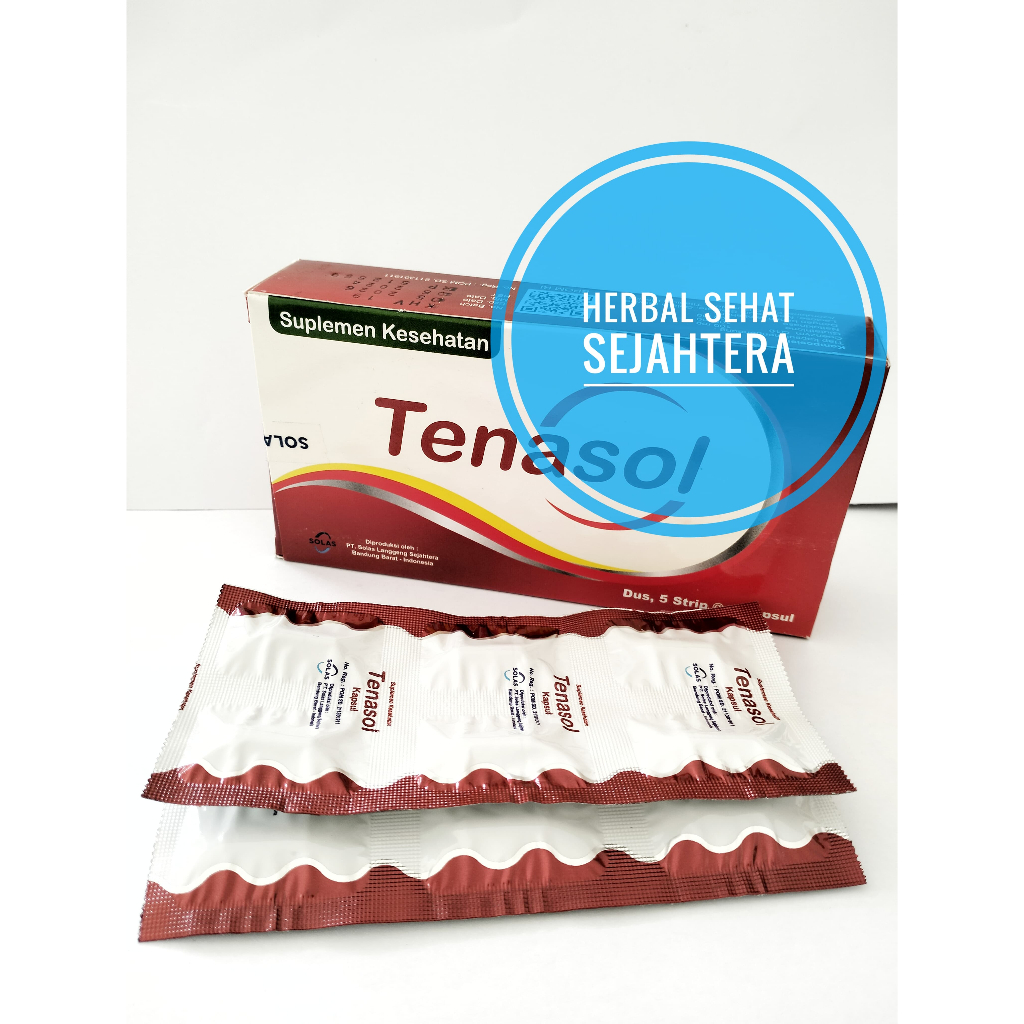 TENASOL KAPSUL Tenasol tenasol kapsul  - Menjaga kesehatan jantung dan pembuluh darah - Solas