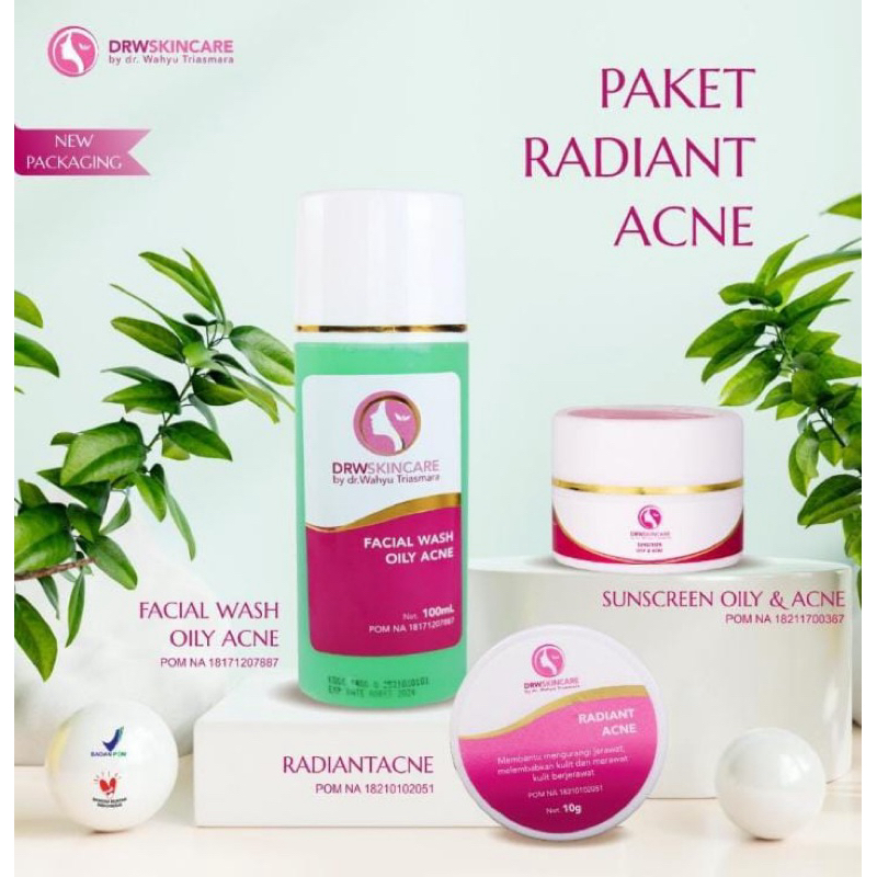 DRW SKINCARE PAKET RADIANT ACNE