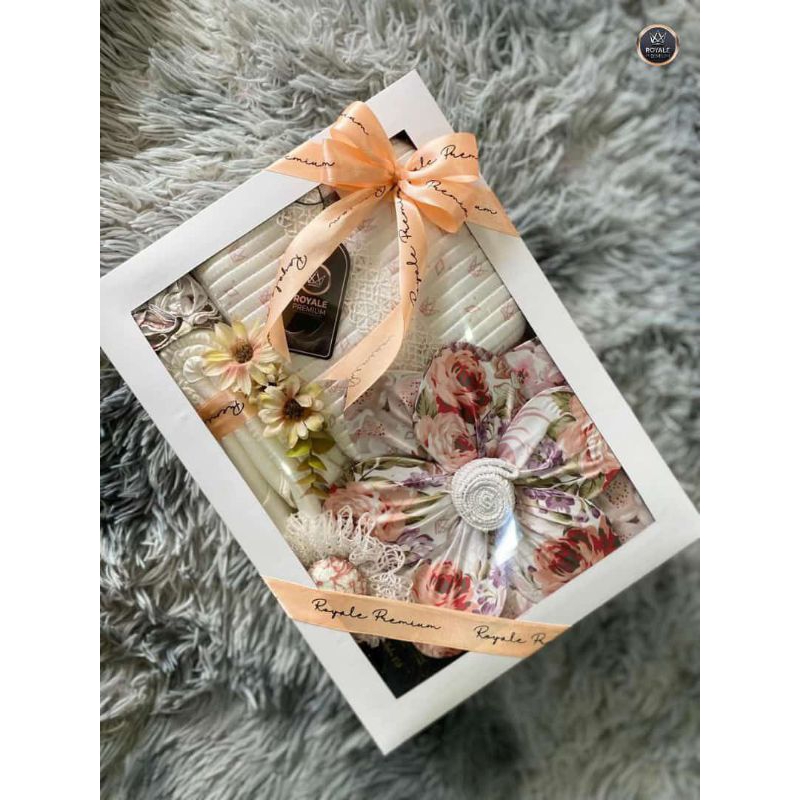 HAMPERS BOX MEWAH MUKENA ROYALE PREMIUM