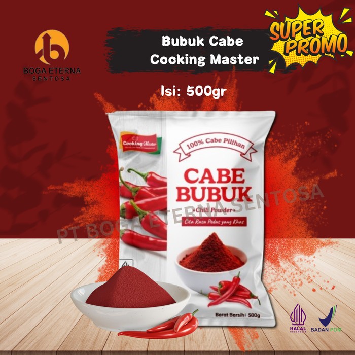 

JKL Cooking Master Cabe Bubuk Kemasan g (PROMO!) HALAL