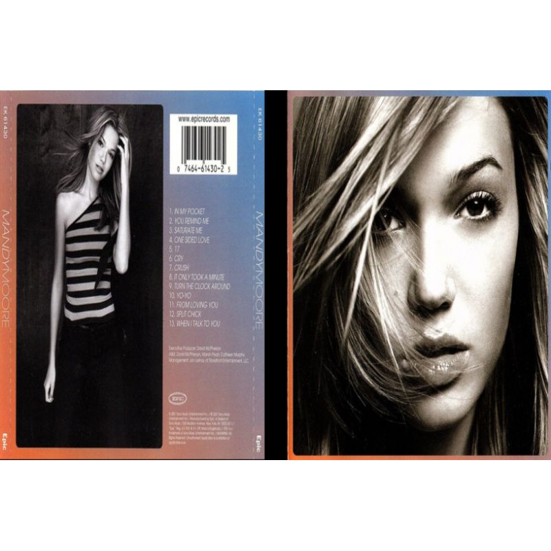 mandy moore cd album mandy moore 2001