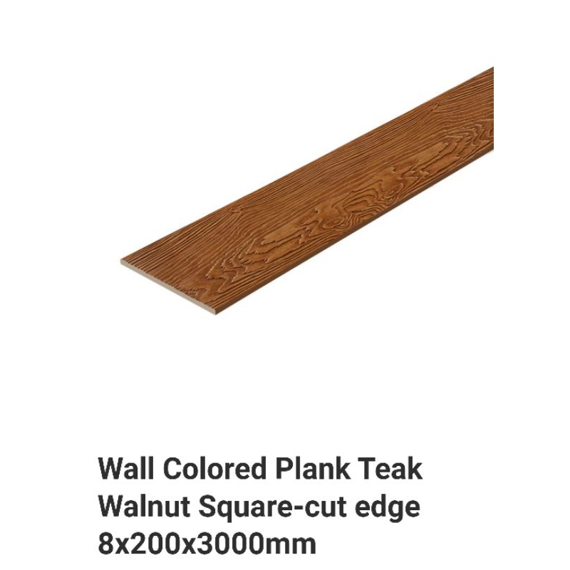 sheraplank papan risplang tekstruktur GOLDEN SADShera Plank Teak Texture / Lisplank Motif Kayu Shera