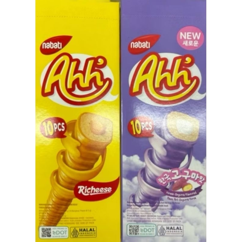 

Richeese Nabati Ahh 1 Box isi 10 pcs