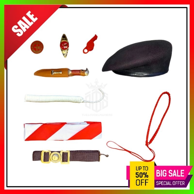 perlengkapan pramuka sd laki laki atribut pramuka perlengkapan pramuka