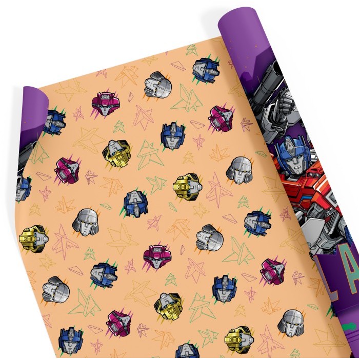 

WRAPPING PAPER - KERTAS KADO - TRANSFORMERS - TF188