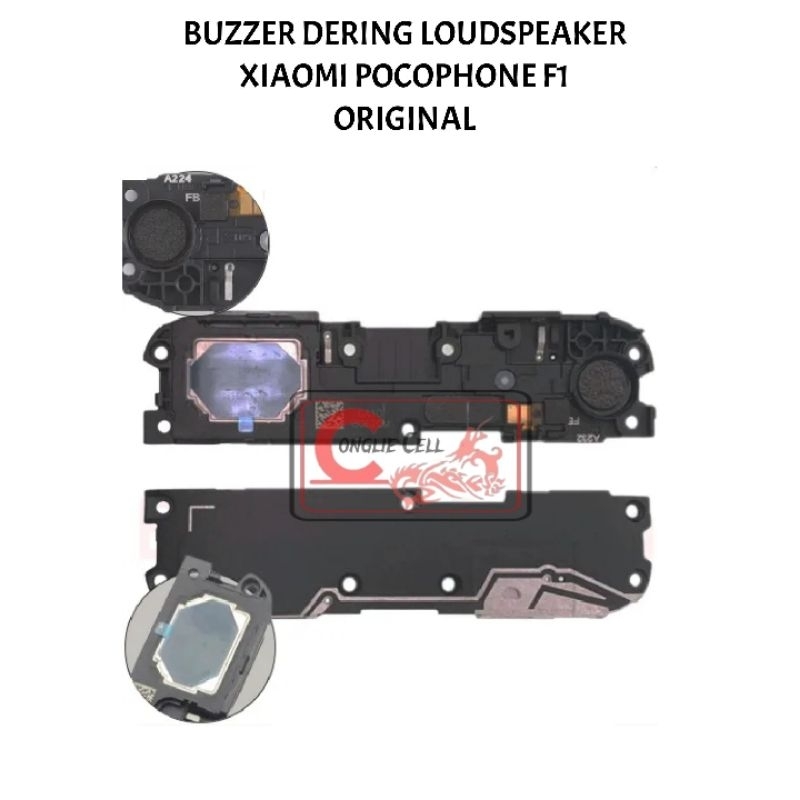 BUZZER DERING LOUDSPEAKER XIAOMI POCOPHONE F1 ORIGINAL
