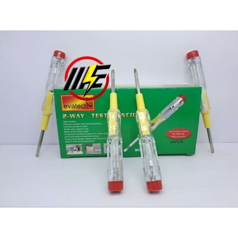 tespen obeng tespen bolak balik bisa + dan - kualitas bagus kuat murah