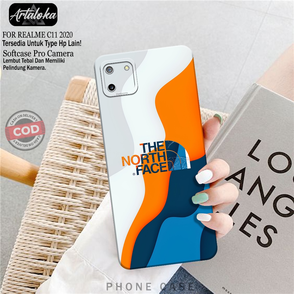 Softcase Hp Realme C11 2020 Fashion Case Branded Case Realme C11 2020 Silikon TPU Pro Camera Casing 