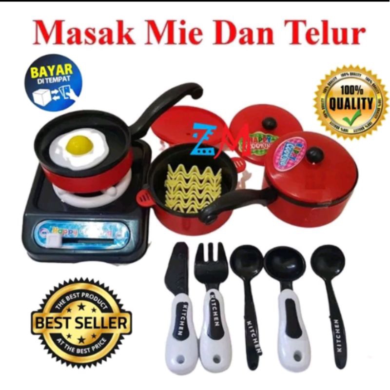MAINAN MASAK MIE DAN TELUR CEPLOK