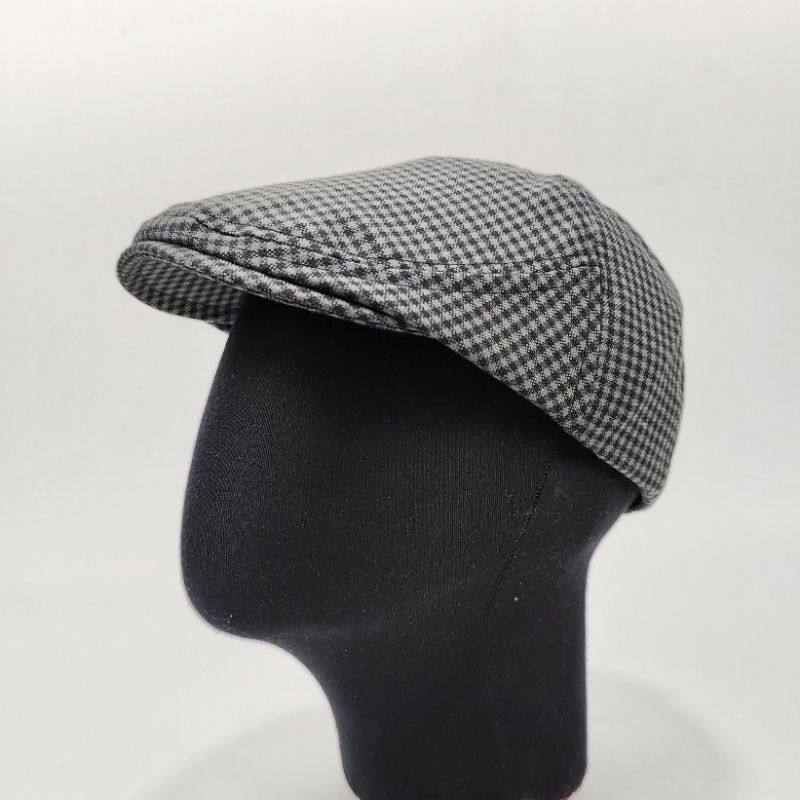 flat cap hat kotak2 / topi kodok / topi copet / topi pelukis /topi sutradara/ topi pria wanita