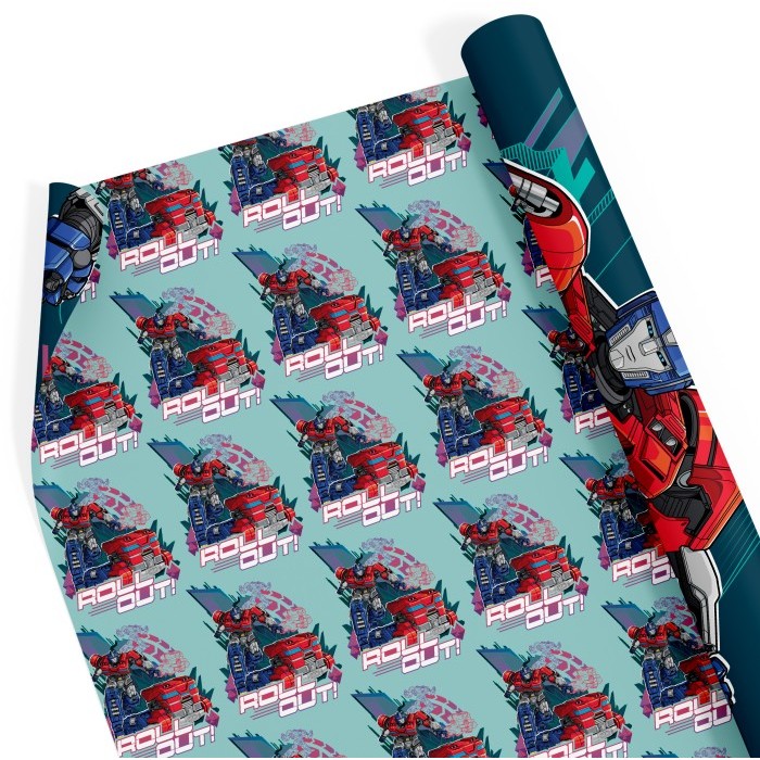 

WRAPPING PAPER - KERTAS KADO - TRANSFORMERS - TF189