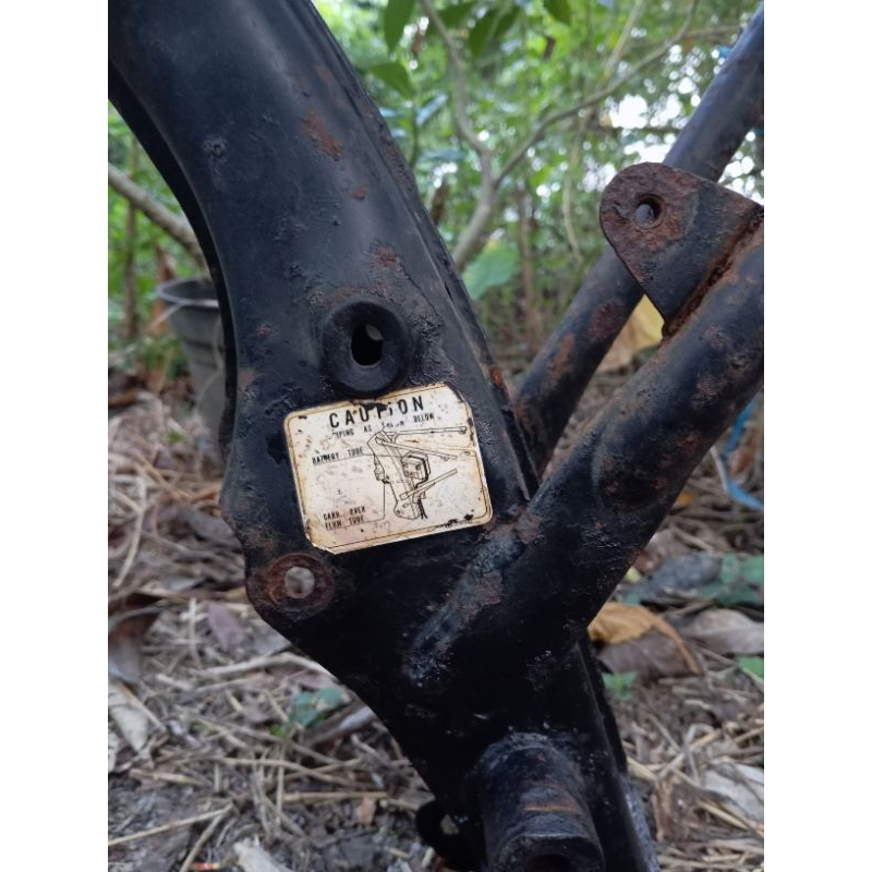 Rangka GL 100 Balung kecil , sasis GL 100 Balung kecil , Frame GL 100 Balung kecil