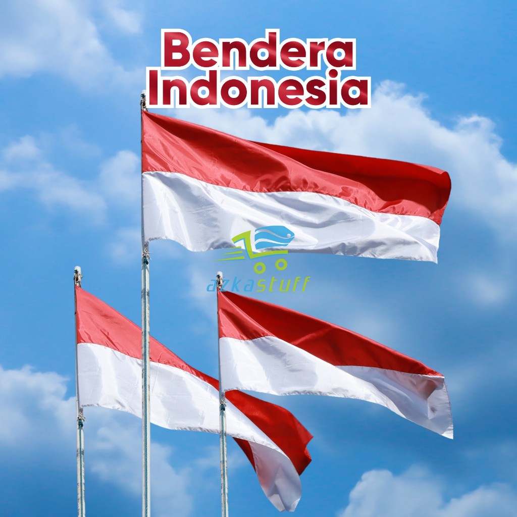Bendera Kain Indonesia - Bendera merah putih - Bendera Indonesia kain merah putih