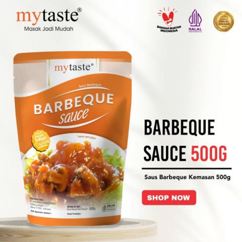 

Jual Saus Barbeque My Taste 500gr