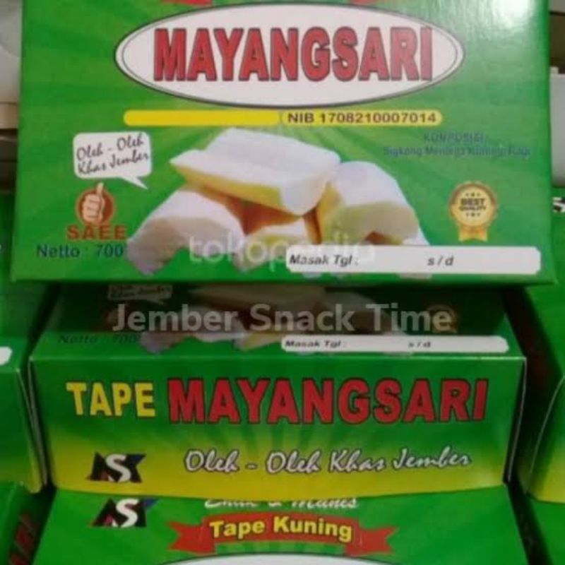 

Tape Madu Mayangsari Khas Jember