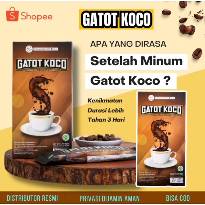 

GATOT KOCO/ KOPI GATOT KOCO KOPI ORIGINAL