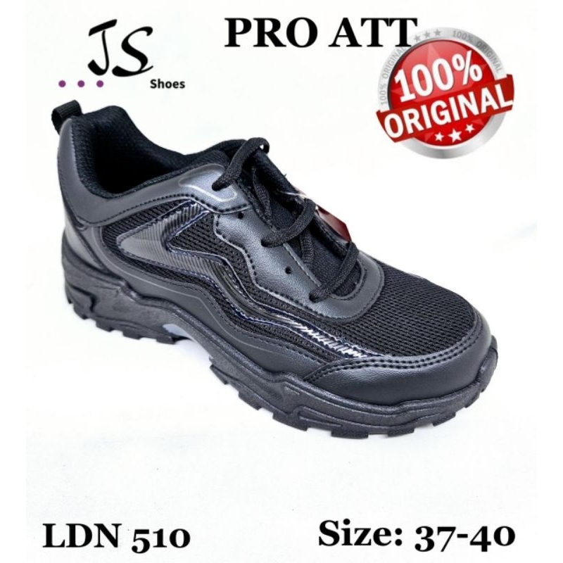 PRO ATT LDN 510 - SEPATU SEKOLAH TALI ANAK DEWASA MERK PRO ATT ORIGINAL