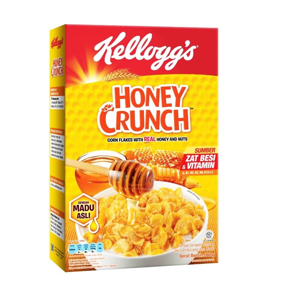 

Kellogg's Cereal Cornflakes (honey Crunch) 360 gr
