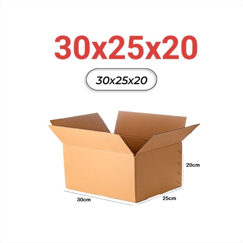 

Kardus Box Packing Polos Baru ukuran 30x25x20 cm