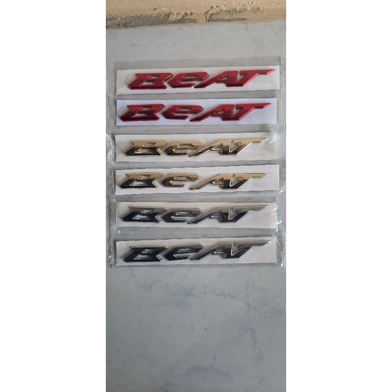 emblem beat//logo timbul beat//tulisan timbul beat