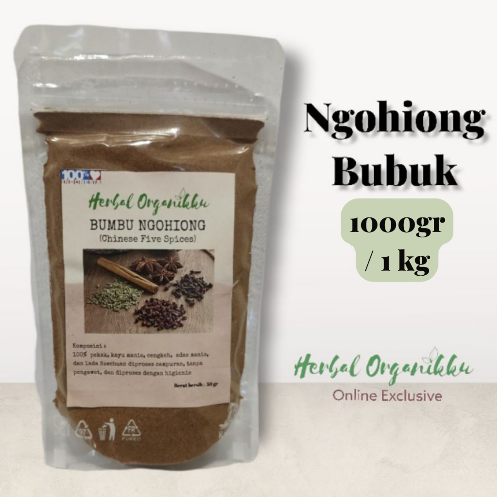 

Ngohiong 500 & 1000gr(1kg) | Chinese five Spices | Bumbu Ngo hiong