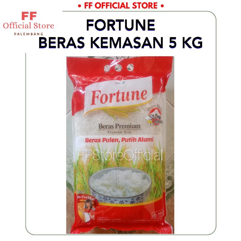 

(INSTANT) FORTUNE Premium Beras Kemasan 5 KG