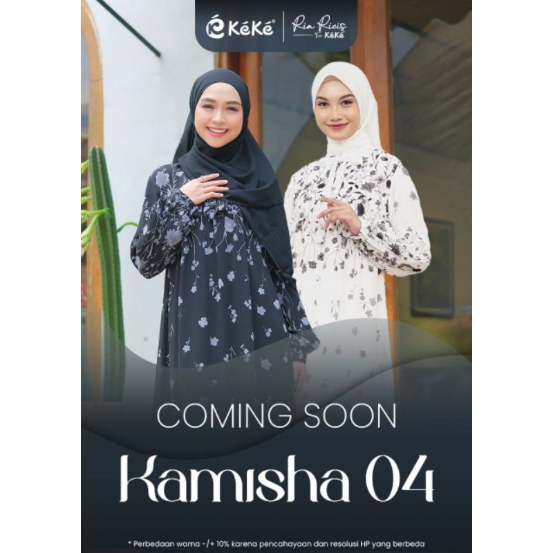 KAMISHA 04|GAMIS KEKE|GAMIS HITAM|GAMIS PUTIH|GAMIS REMAJA