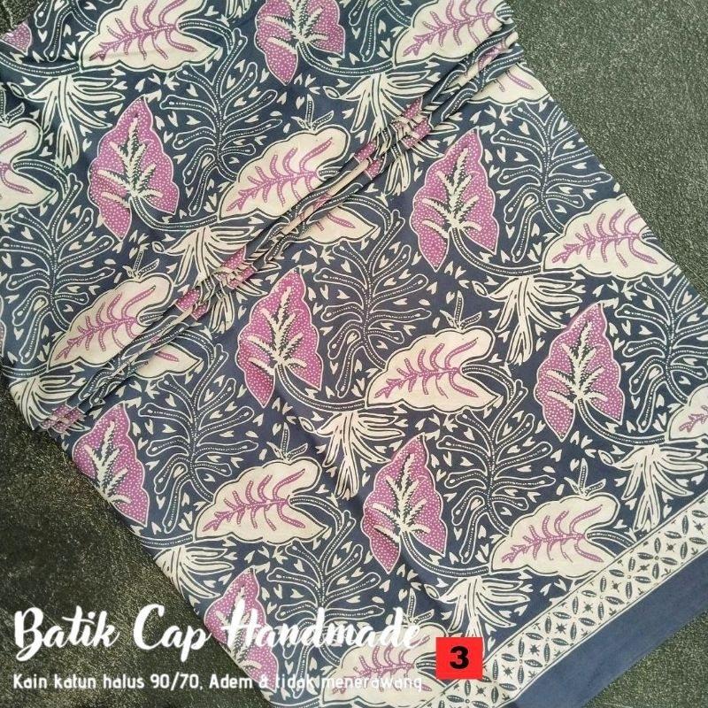 KAIN BATIK CAP MOTIF LOMPONG /BATIK PEKALONGAN/PRIA/WANITA