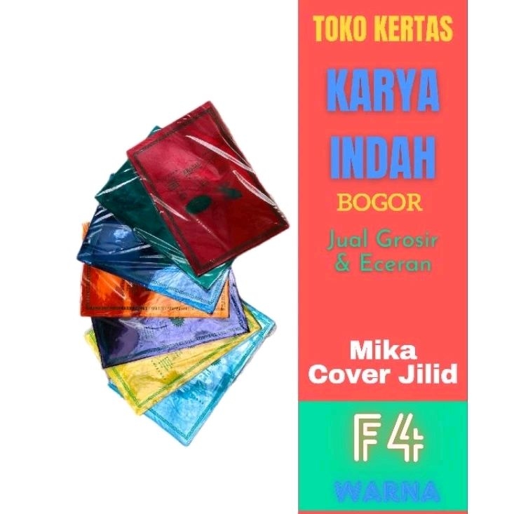 Mika Cover Folio merk Kristal untuk Jilid Buku dan Skripsi