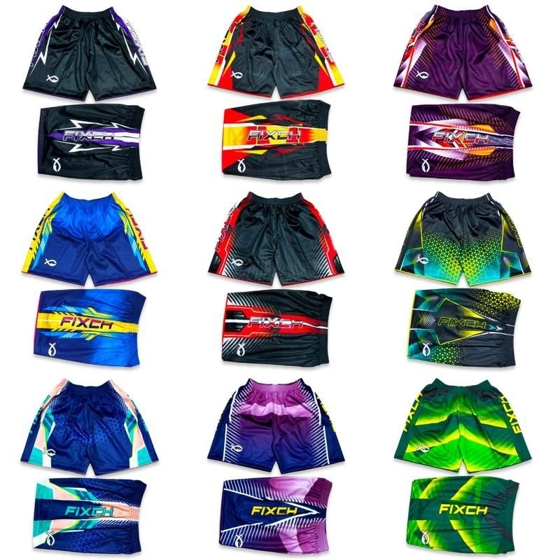Celana Volly Celana Volli Kolor Voly Voli Volley Ball Full Printing Motif Fixch Pria Wanita Cowok Ce