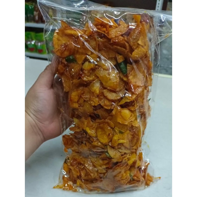 

Jual Keripik Rujak Pedes Manis 500gr