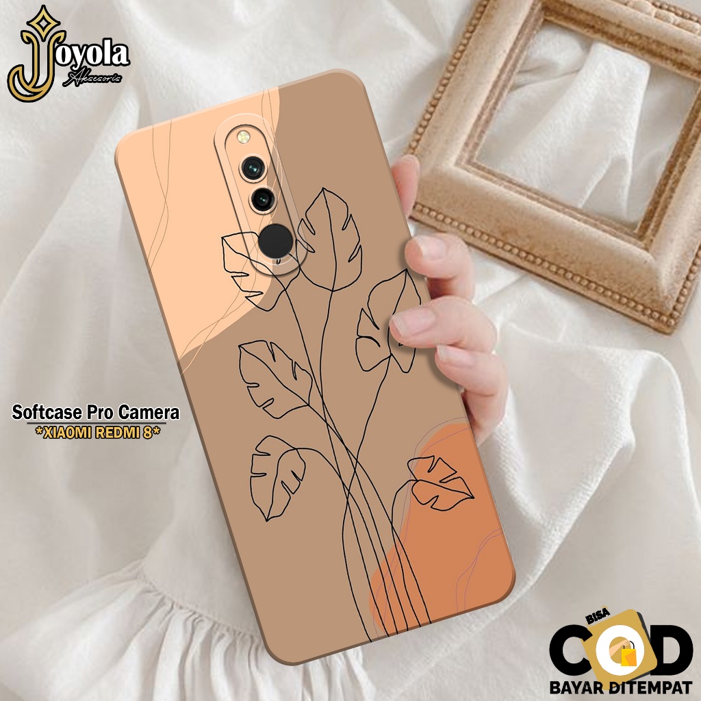 JOYOLA Case XIAOMI REDMI 8 - Fahion Case Pettern - Softcase XIAOMI REDMI 8 - Pro Camera - Casing XIA