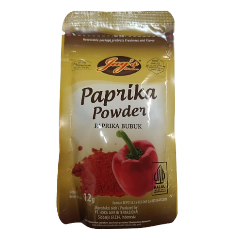 

Jays Zipper Paprika Powder 12gr Paprika Bubuk Sachet