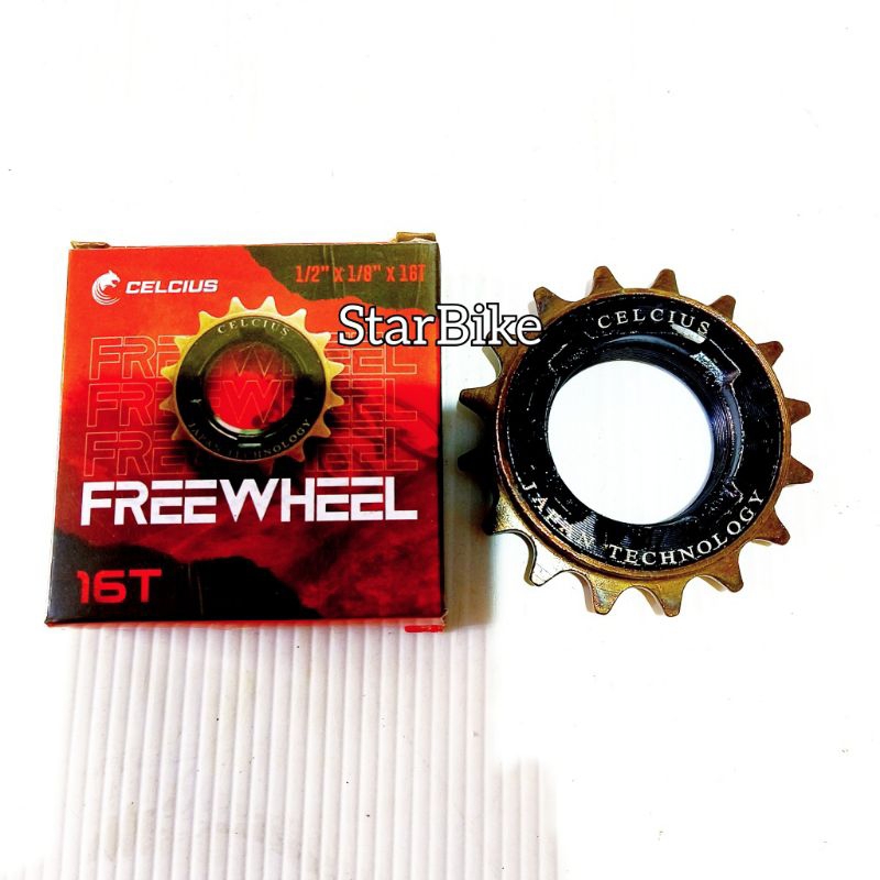 Gir Freewheel Jangkrik 16T Bmx Celcius Platinum