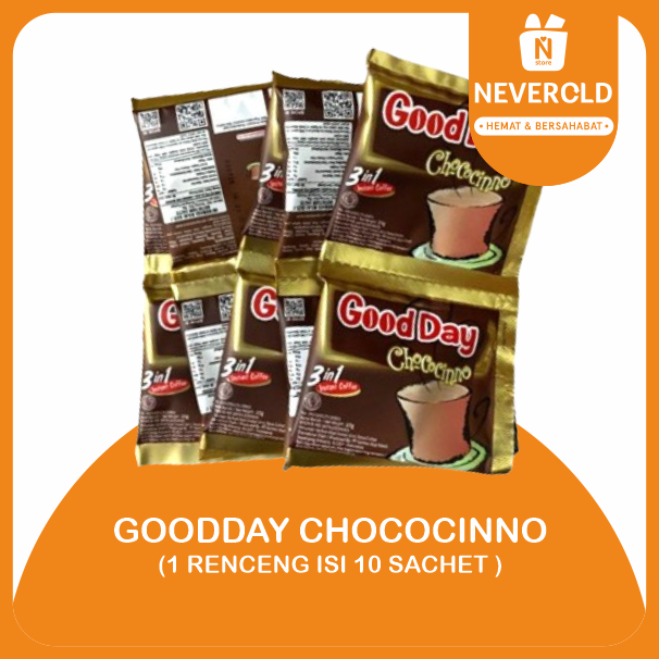 

GOODDAY CHOCOCINO 1 RENCENG ISI 10 SACHET