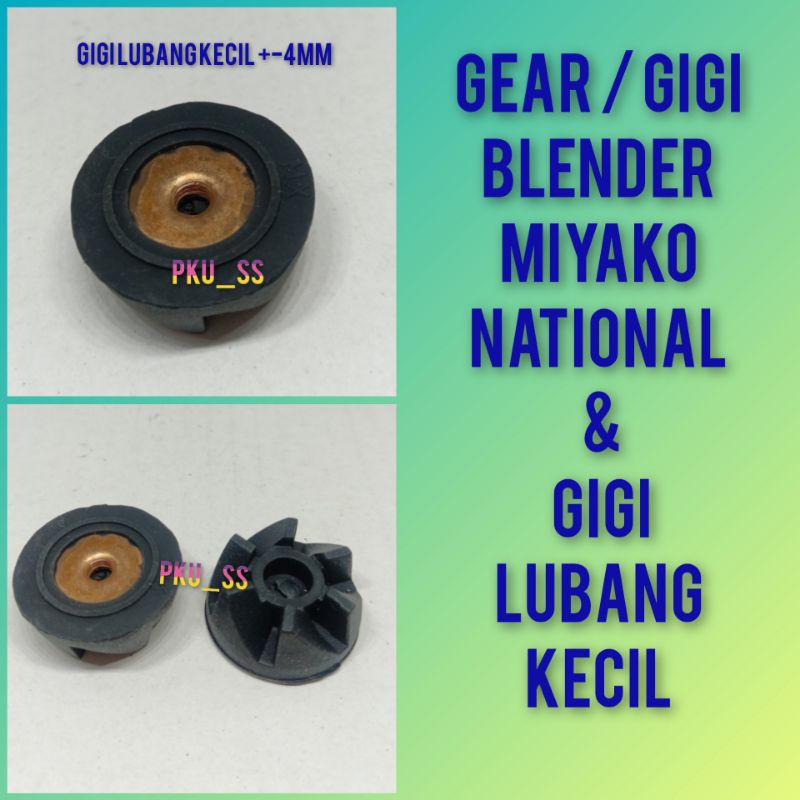 GIGI KARET BLENDER MIYAKO NATIONAL / GEAR BLENDER / GIGi KARET KOPEL DRAT KECIL
