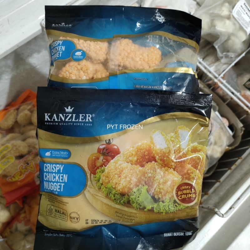 

KANZLER CHICKEN NUGGET CRISPY 120GRAM