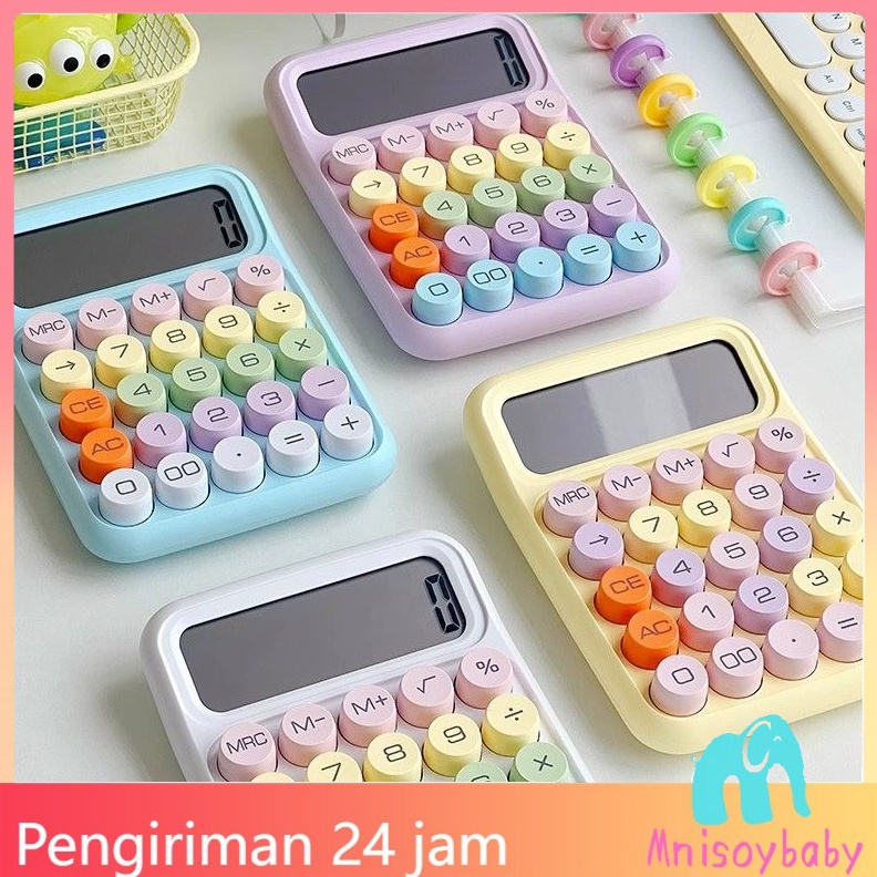 

CODKalkulator Ketik Inspired Tombol Bulat Keyboard Mekanik Senyap Desktop Kalkulator Belajar Keuangan Dan Accoung 12digit Display Layar Besar Portable Mudah Digunakan Kalkulator Untuk Kantor KODE D4W2
