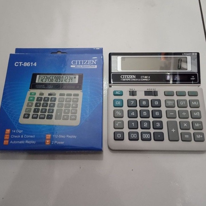 

KALKULATOR CITIZEN CT8614 KODE N9F5