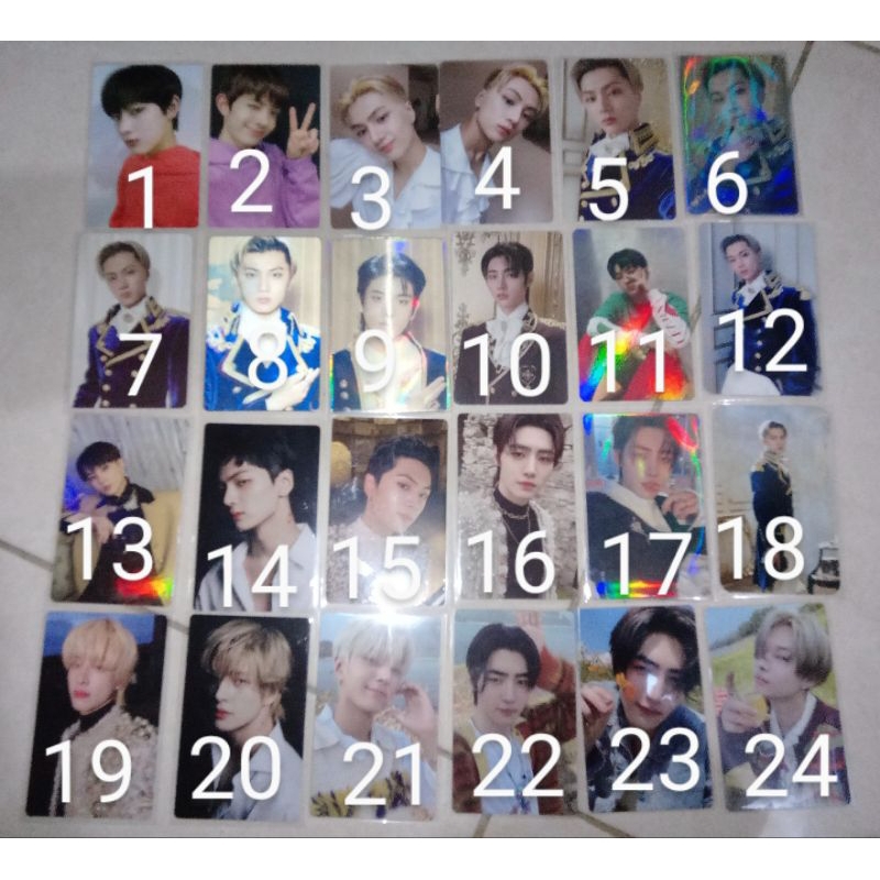 Photocard PC ENHYPEN Border day one, Border Carnival Up, Dark Blood, Orange Blood Heesung Jay Sungho