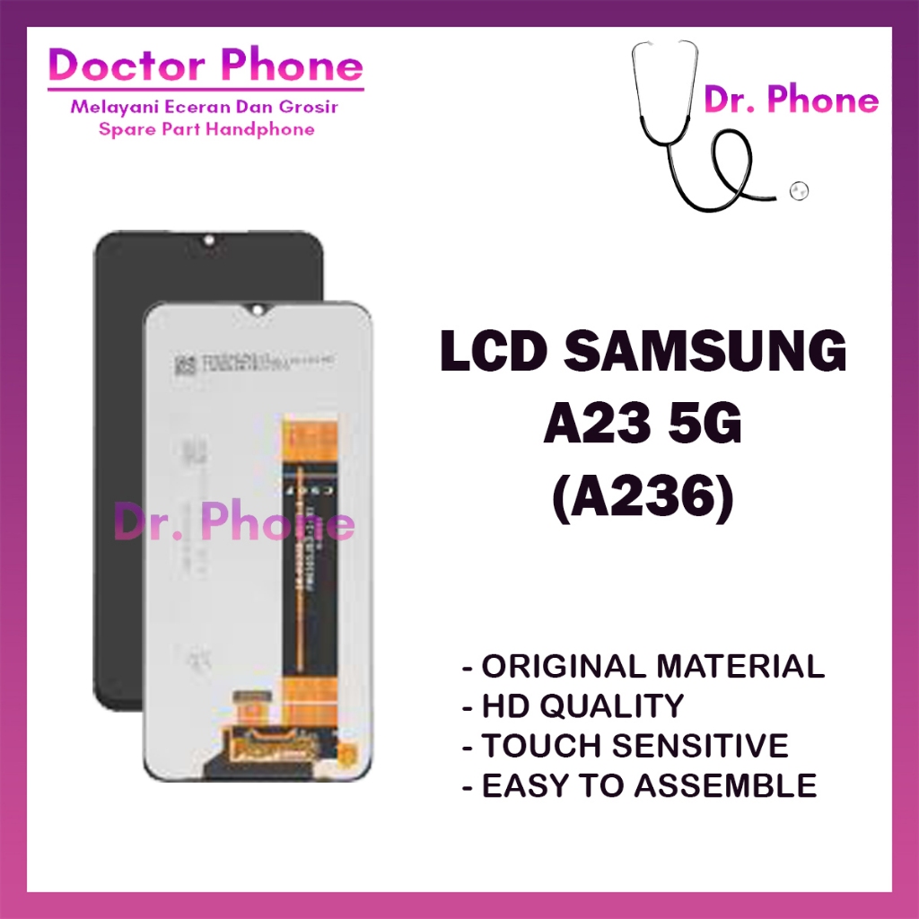 Best Seller  LCD Samsung A23 5G (A236) Fullset Touchscreen - High Version Original Parts