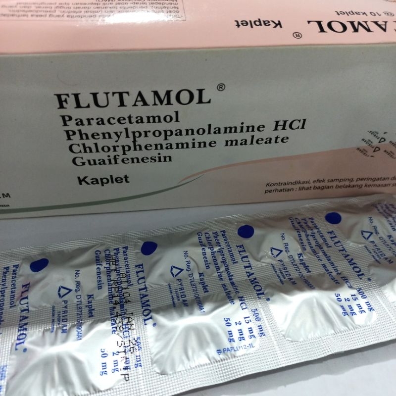 Flutamol Tablet - Obat Flu dan Batuk