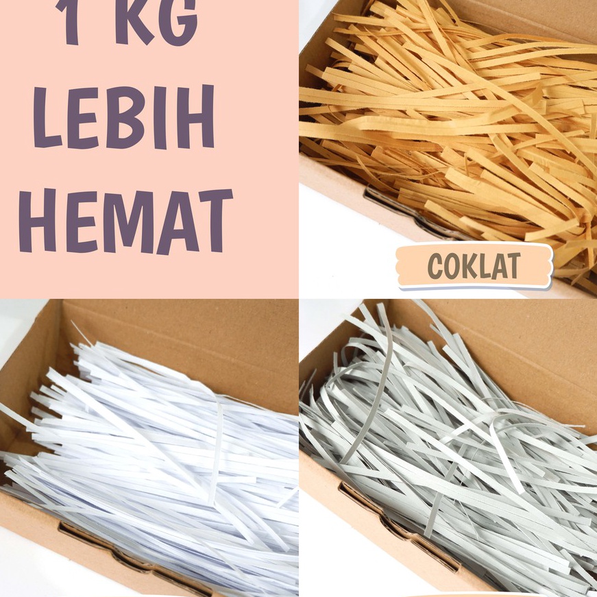 

Terbatas 1KG KES CACAH SERUT KES POTONG PAPER SHREDDER KES PACKAGING KES SAMSON
