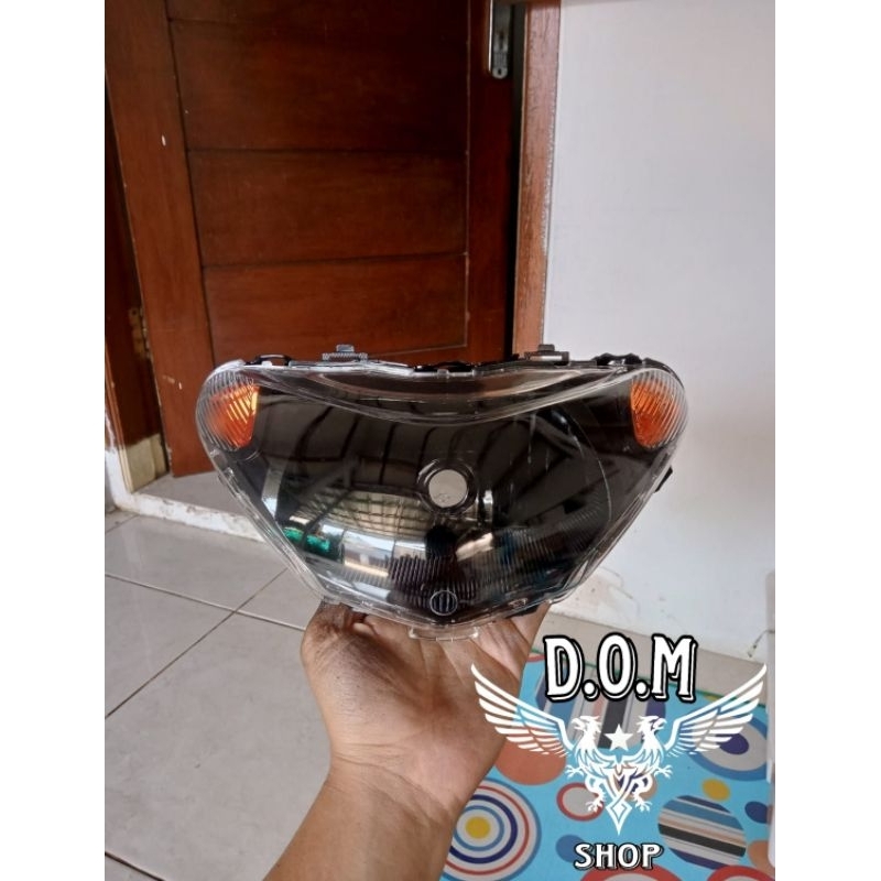 lampu utama mio smile TGP custom smoke