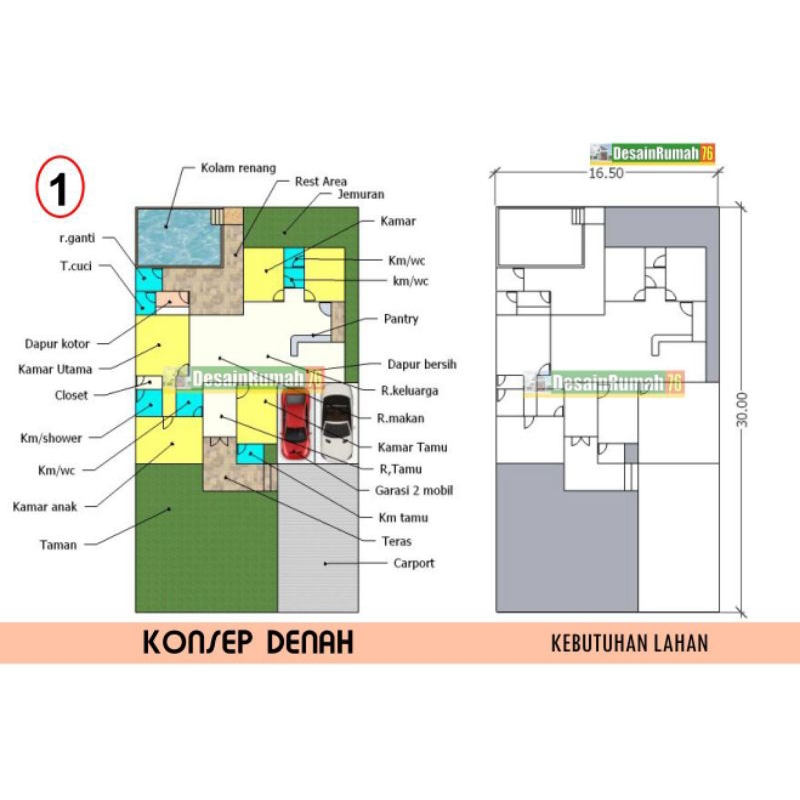 DENAH RUMAH MEWAH 001. KONSEP DENAH, DENAH RUMAH BESAR. DENAH RUMAH  MODERN. Jasa gambar denah